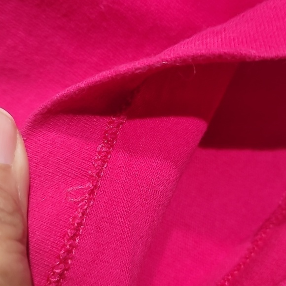 VINTAGE 90's Disney Mickey Mouse Hot Pink T-Shirt - Picture 6 of 10